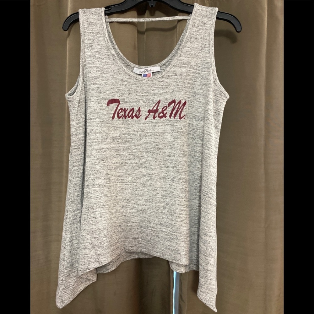 Texas A&M High Low Tank Large